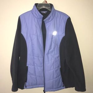 Jacket purple and grey, only worn once